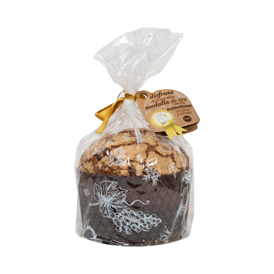 Panettone Fartons Polo - Pasas y Naranja Medalla de Oro - 1kg