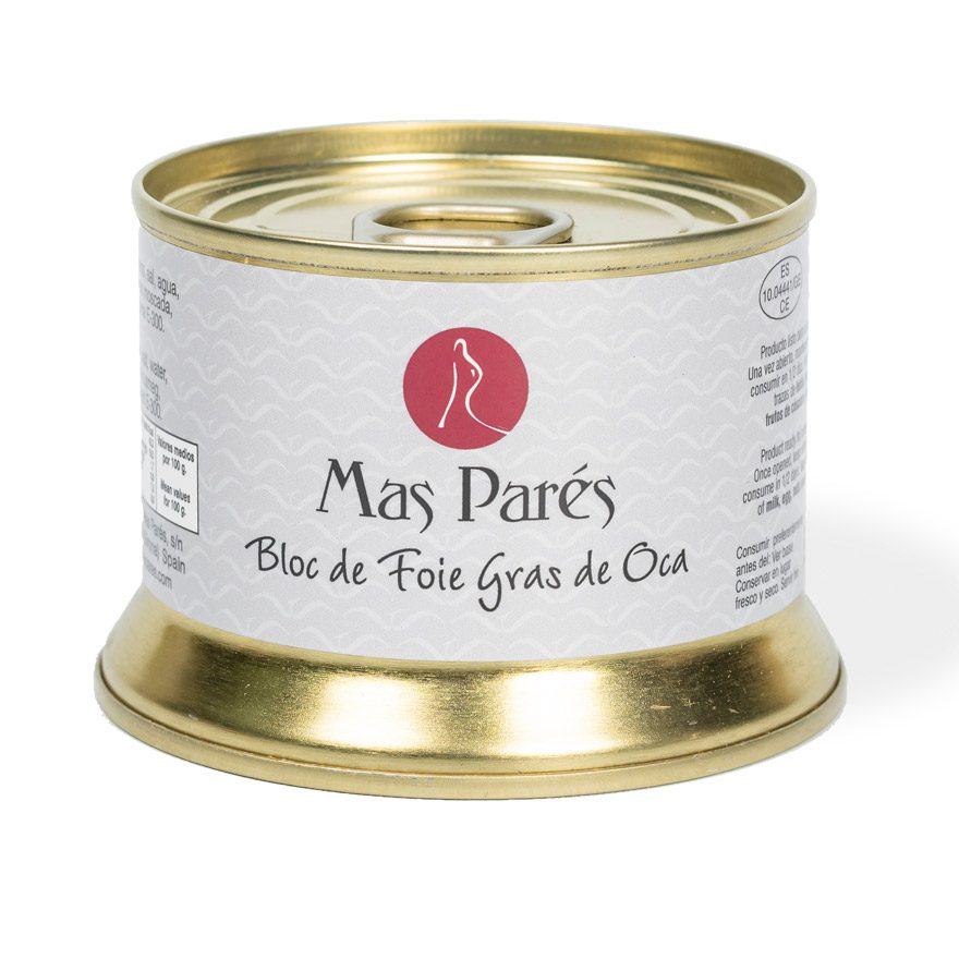 Paté - Más Parés bloc de foie gras de oca