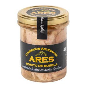 ➤ Conservas Ares - Lomos de bonito de Burela en aceite de oliva • La Mejorana Deli Shop